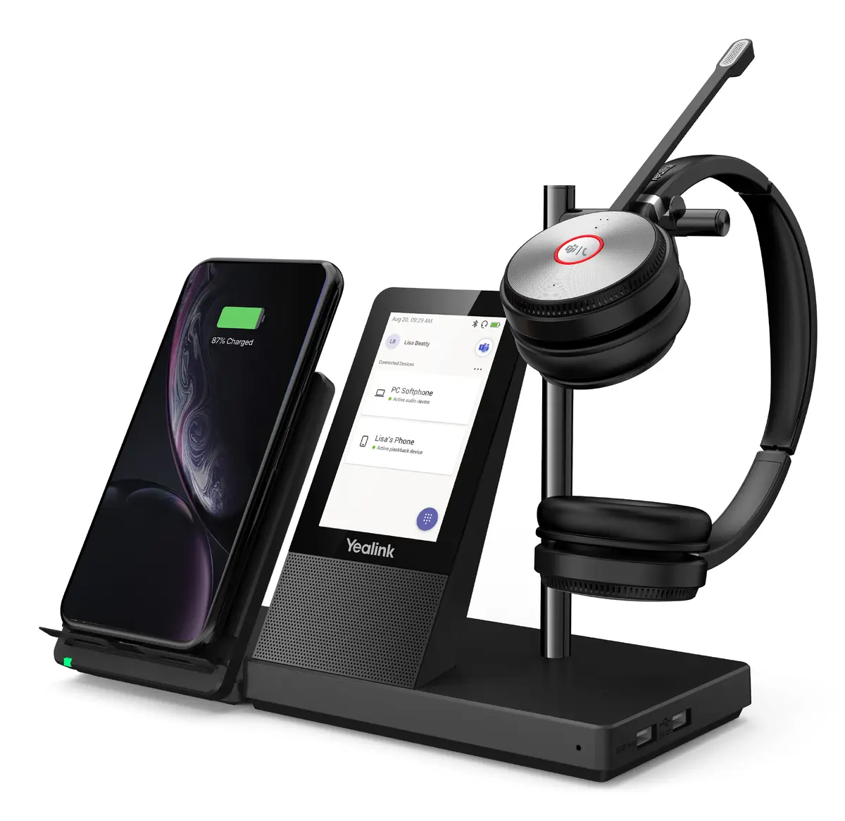 DECT austiņu komplekts Yealink WH66 Photo 3