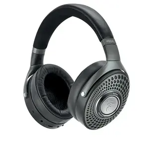 Наушники Focal Bathys — проводные и беспроводные (USB-C, Bluetooth), окружного типа, 15–22000 Гц, дальность 15 м, кабель 1.2 м, 350 г, чёрно‑серебристые