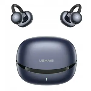 Austiņas usams R03 Echo piespraužamas TWS Bluetooth 6.0 bezvadu zilas