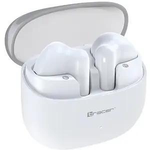 Bezvadu TWS austiņas No name TRACER T12 — True Wireless, Bluetooth, baltas