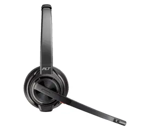 Austiņu komplekts HP Poly Savi 8220 UC DECT 1880–1900 MHz bezvadu USB-A, supraaurālas, galvas siksna, 180 m darbības rādiuss, 160 g, melna
