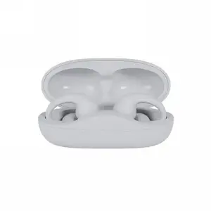 Wireless open in-ear headphones POLAROID Happy Plugs Clip — white