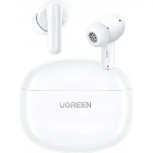 Iekļautās TWS bezvadu austiņas UGREEN HiTune T3C Bluetooth 5.4 IPX5 (balts)