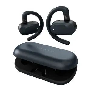 Headset Creative Outlier Go — wireless Bluetooth ear-hook, intraaural, USB Type-C, 20–20000 Hz, 10 m range, blue