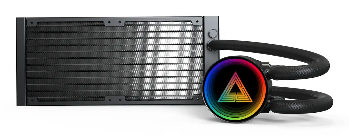 Montech LightFlow ARGB 240 жидкостный кулер Photo 4