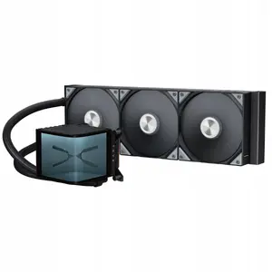 CPU All-in-One Liquid Cooler JetWorld TRYX PANORAMA 360 AiO — 360mm, 3D-AMOLED display, black