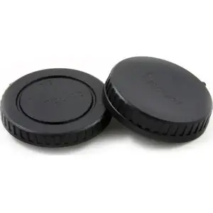 Camera body and lens cap set JJC SB2069 for Nikon 1 series (V1/J1) — front and rear protection