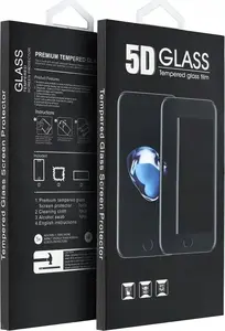 Rūdīts aizsargstikls Samsung Galaxy A56 5G no Partner Tele.com — 5D Full Glue, melns