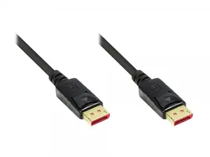 Кабель DisplayPort Alcasa 4814-005S 0,5 м — DisplayPort на DisplayPort, черный