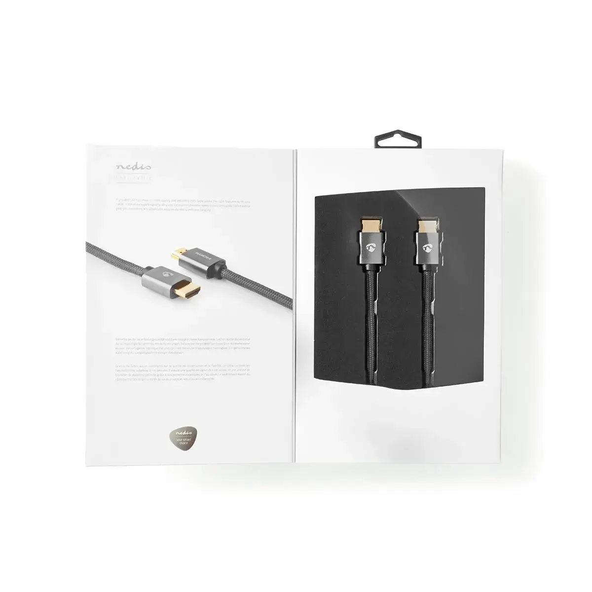 Nedis HDMI-кабель CVTB34000GY50 — 5 м Photo 7
