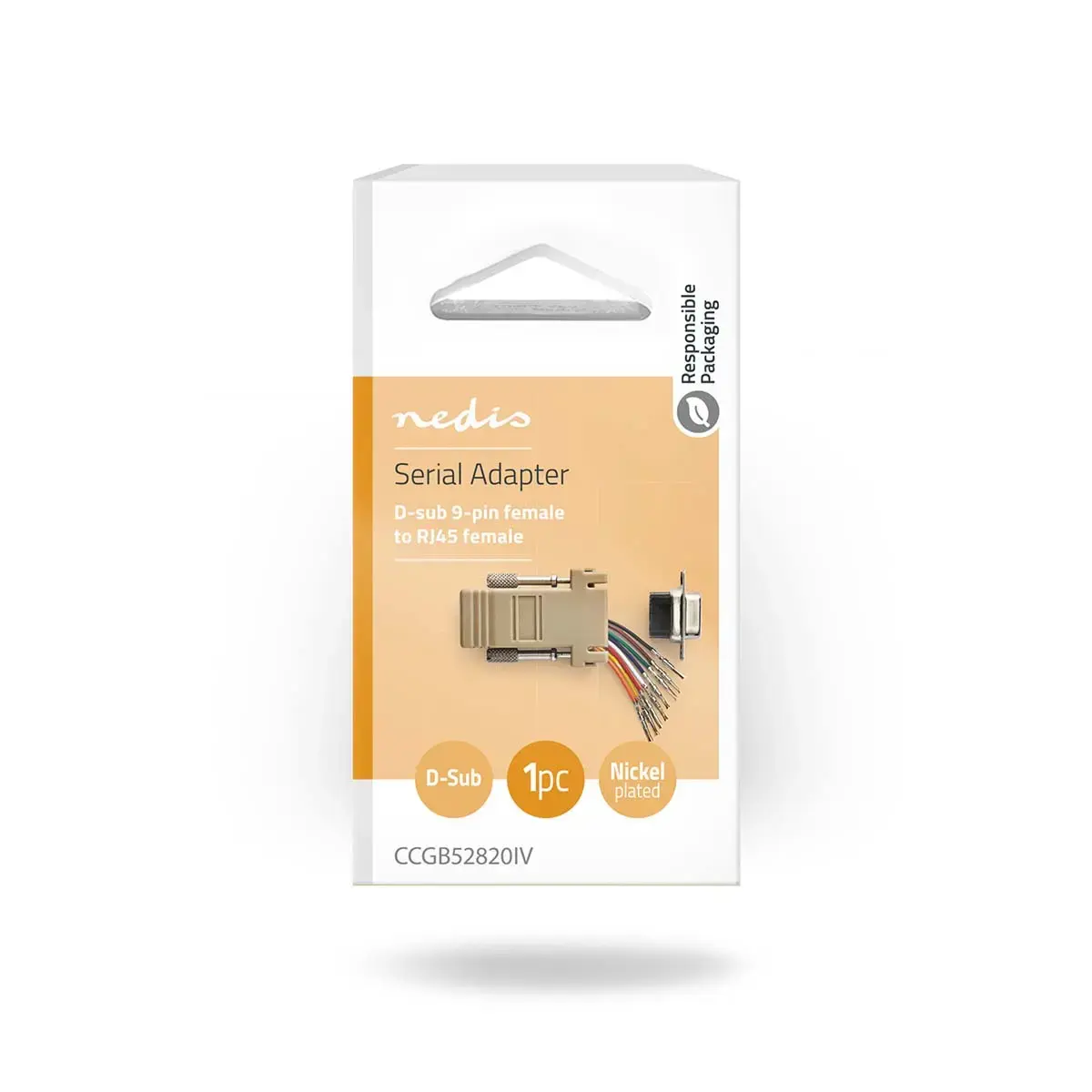 Serial cable Nedis CCGB52820IV DB-9 to RJ-45 Photo 2