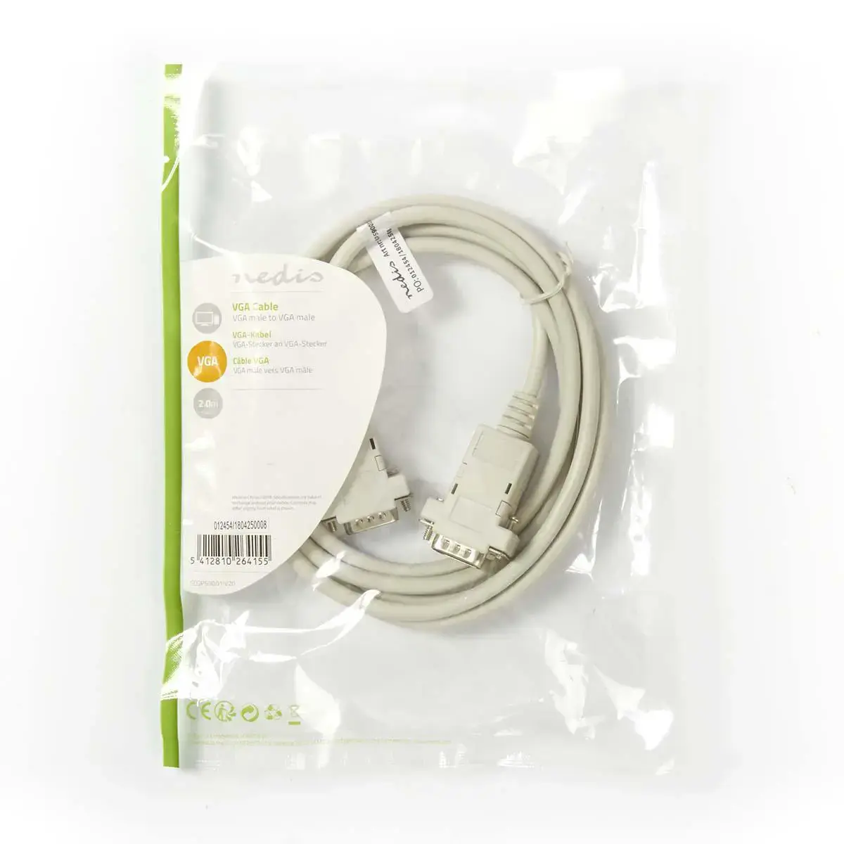 Кабель VGA Nedis CCGP59001IV20 Photo 3