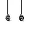 Nedis CAGL25000BK30 оптический TOSLINK кабель 3 м Photo 2