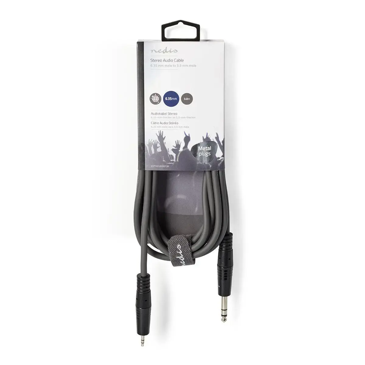 Nedis COTH23205GY30 audio cable 3 m Photo 3
