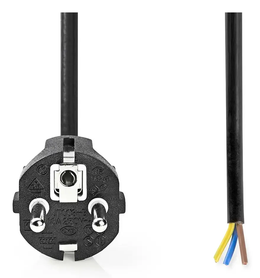 Сетевой кабель Nedis CEGL11930BK 3 м Photo 2