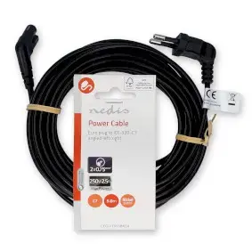Сетевой кабель Nedis CEGL11055BK50 — 5 м IEC C7 Photo 3