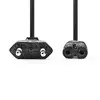 Силовой кабель Nedis CEGL11040BK50 — 5 м, C7 Photo 2