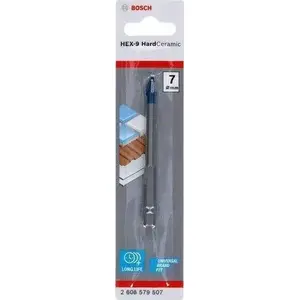Drill bit Bosch WIERTŁO HEX-9 HARD CERAMIC 7×90 mm for ceramic tiles