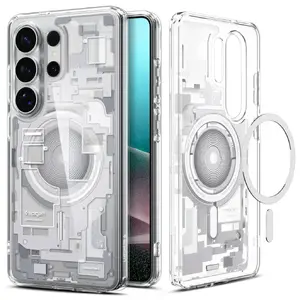 Spigen Zero One (Magfit) vāciņš Samsung Galaxy S26 Ultra — balts, PC + TPU, priekš 6.9" ekrāna