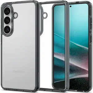Phone case Spigen Ultra Hybrid for Samsung Galaxy S26 — clear hard back, flexible bumper