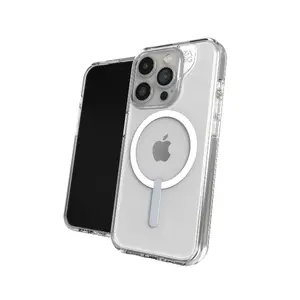 Aizsargvāciņš Zagg Crystal Palace Snap priekš Apple iPhone 15 Pro — caurspīdīgs, piemērots 6,7"
