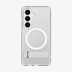 Чехол Spigen Ultra Hybrid S (Mag Fit) для Galaxy S26 Plus — прозрачный/белый, PC+TPU, совместим с MagSafe, 6,7"