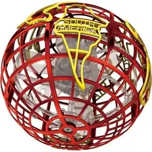 Stunt Sphere drone Syma REVOLT Orbiter — red lightweight spherical stunt quadcopter