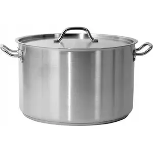 Cookware YATO high pot with lid stainless steel 40×25 cm 31.4 L