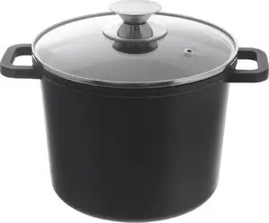 ORION augsts GRANDE granīta katls ar stikla vāku 4,2 l
