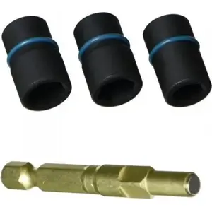 Socket Set Makita 10 mm, 3-piece with interchangeable holder M B-40375