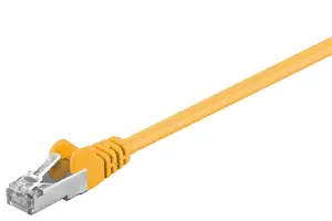 Патч‑кабель RB-LAN CAT5e F/UTP 0,5 м, RJ-45—RJ-45, жёлтый