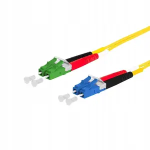 Волоконный патч‑шнур Metz OpDAT LC-D — LC-D APC OS2, 3 м