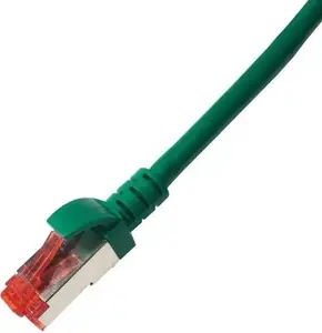 Патч‑кабель ICIDU Brackton SF/UTP CAT6a 0,25 м, зелёный