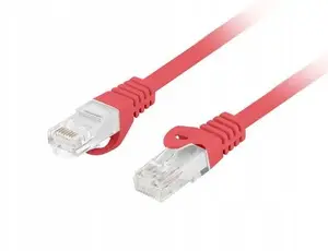 Patchcord LANBERG Cat6 UTP LSZH copper 1.5 m red Fluke Passed
