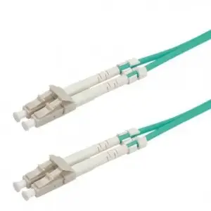 Оптический патч‑корд Secomp OM3 50/125 мкм LC–LC 5 м бирюзовый