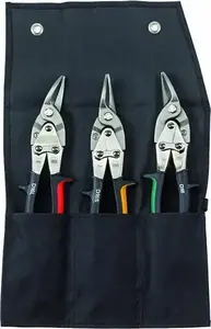 Sheet Metal Aviation Snips Set UN, 3-piece with Carry Case (BY DSET16)
