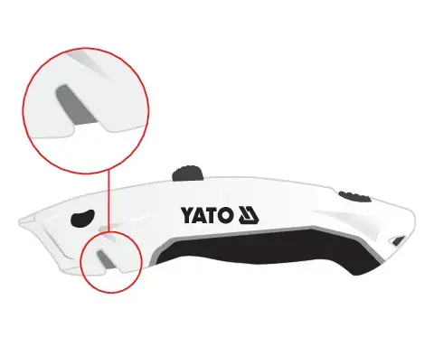 Универсальный нож YATO YT-75201 Photo 3