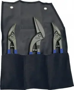 Sheet Metal Shears Set UN, 3-piece with Pouch, model BY DSET-SF3