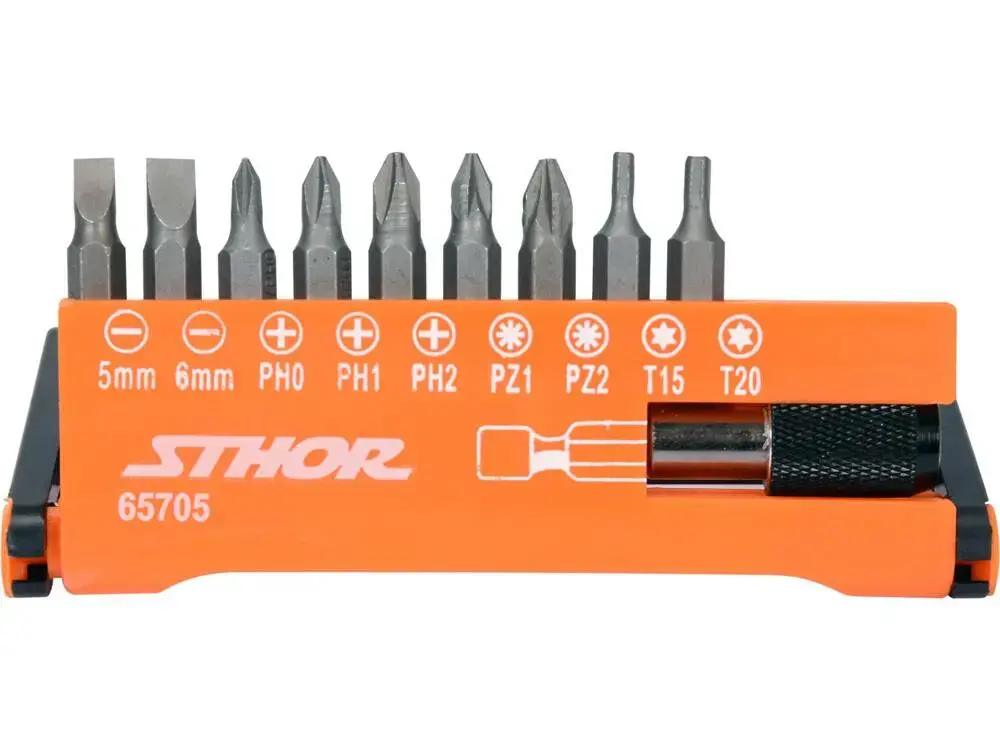 Screwdriver bit STHOR 65705 — pack of 10 Photo 3