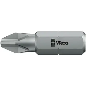 Screwdriver bit Wera PH2 50 mm, Phillips tip, 1 piece (05056520001)