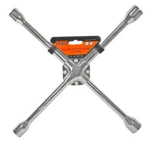 Wheel cross wrench EPM E-400-0990 — 17 / 19 / 21 / 22 mm socket sizes