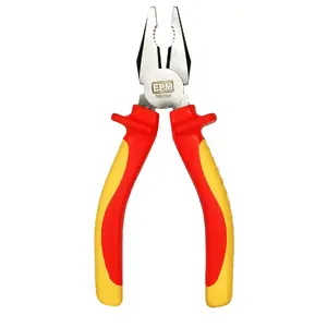 Insulated combination pliers EPM E-400-0030, 1000V rated, 160 mm