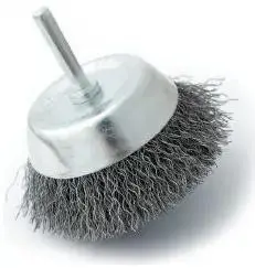 Brush Szczotpol DT40 face brush Ø40 mm with 6 mm shank, steel wire