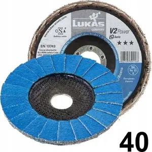 Griešanas disks LUKAS LAMELKA V2 POWER 125 mm Z POWER P40