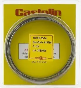 Castolin DRUT RDZENIOWY ALU FLAM 198 FCW 2M×2MM алюминиевый сварочный проволочный сердечник
