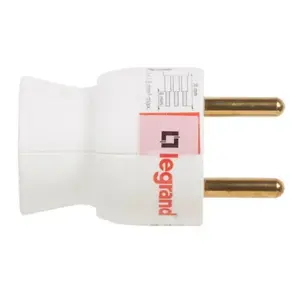 Адаптер сетевой (вилка) Legrand 050101 — 1 шт., модель 50101