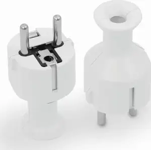Sienas kontaktligzda Volteo WTYCZKA PROSTA ROZBIERALNA UNI-SCHUKO 2P+Z 16A 250V balta