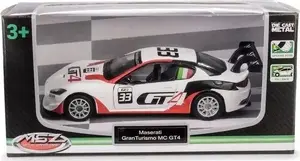 Daffi modeļa auto Maserati GranTurismo MC GT4 1:43 mērogā, balts