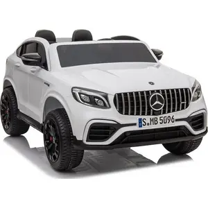 Children's electric ride-on car Lean Cars Mercedes GLC 63S — white