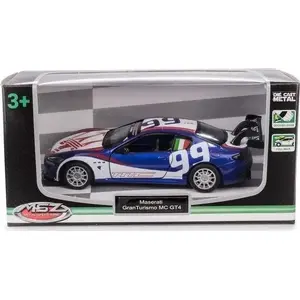 Metāla modelis Daffi Maserati GranTurismo MC GT4 1:43, zils